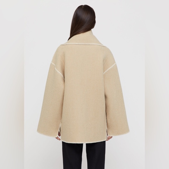 Toteme Harvest Scarf Coat - Size 32 - Picture 3 of 3